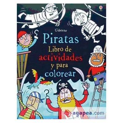 Piratas Libro De Actividades y Para Colorear