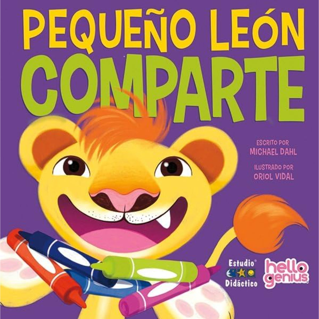 Pequeno Leon Comparte -Hello Genius- Educa