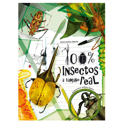 100% Insectos A Tamaño Real