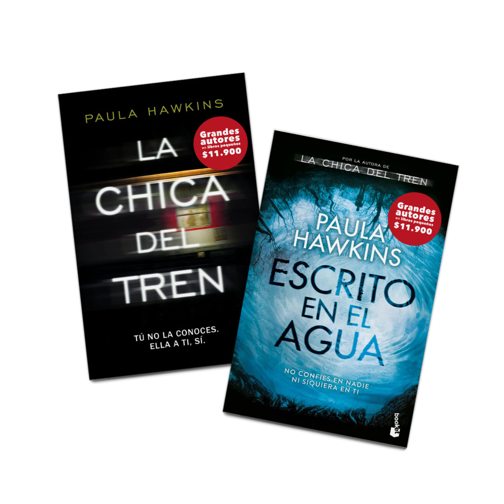 Pack Paula Hawkins (Chica del Tren-Escritos en el Agua)