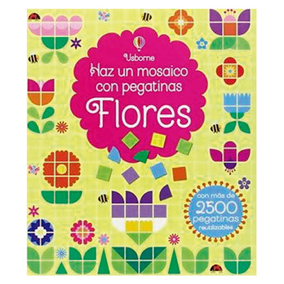 Flores - Haz Un Mosaico Con Pegatinas