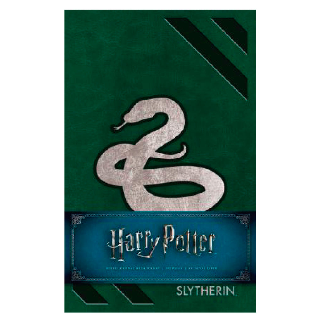 Libreta Harry Potter Slytherin Medium Tapa Dura