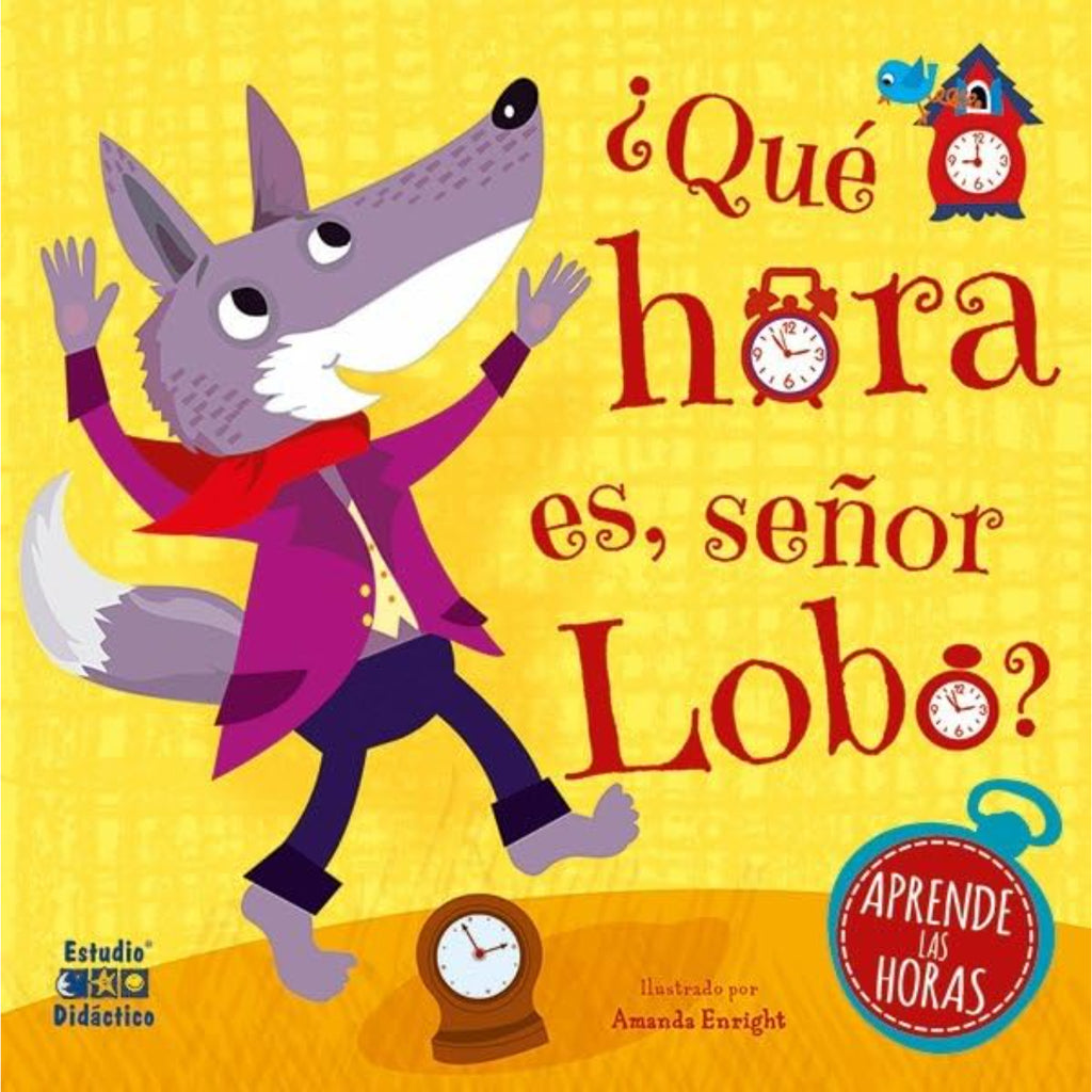 Que Hora Es Senor Lobo (Mini Libros)