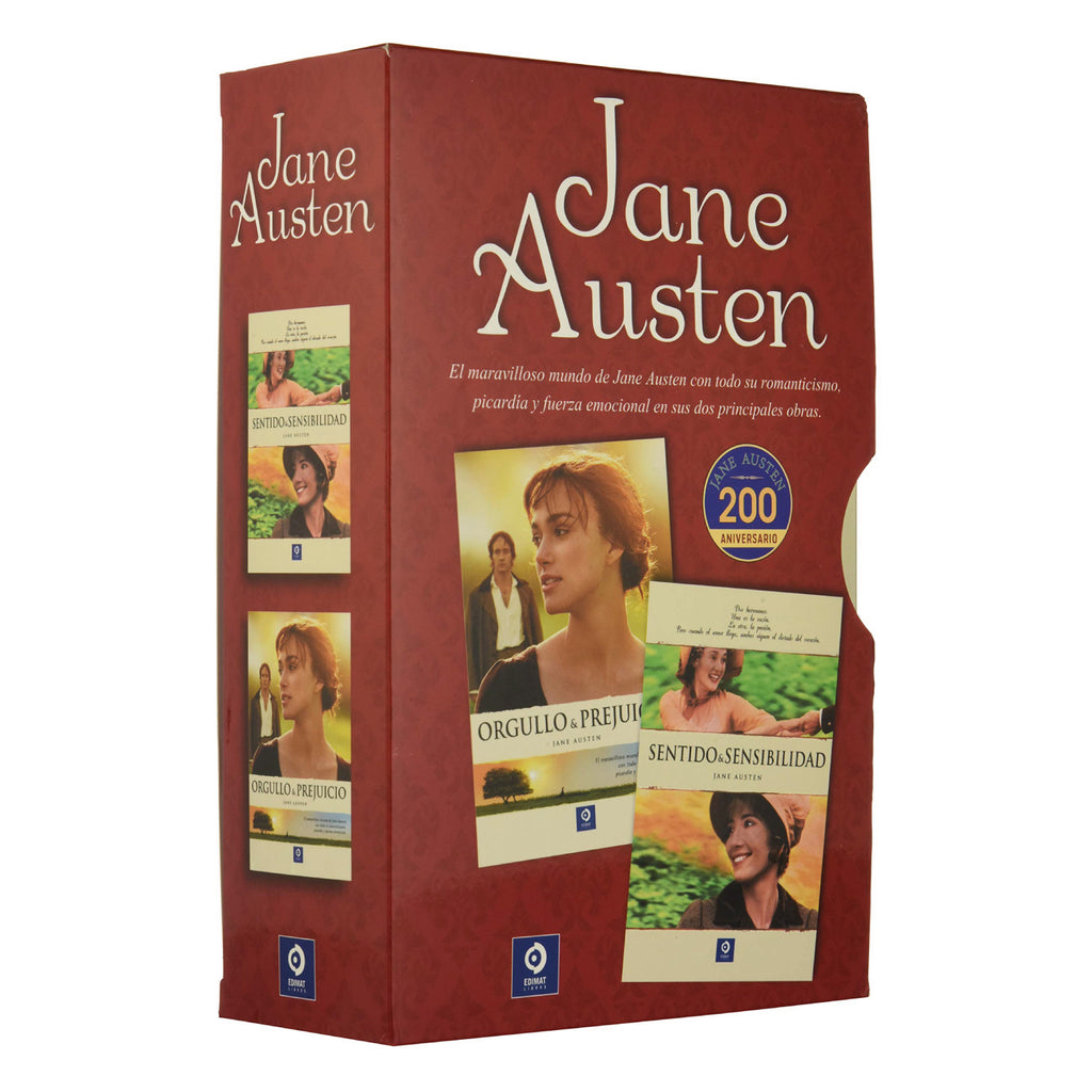 Estuche Jane Austen ( Orgullo y Prejuicio, Sentido y Sensibilidad )