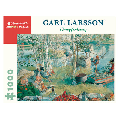 Rompecabeza Carl Larsson: Crayfishing - 1000 Piezas