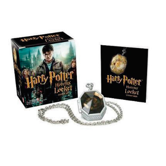 Figura Harry Potter Horcrux Locket And Sticker Book