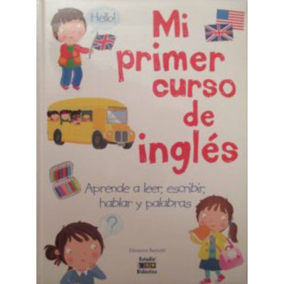Mi Primer Curso De Ingles -Mi Primer Libro De