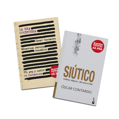 Pack Óscar Contardo - La Era Ochentera Y Siútico